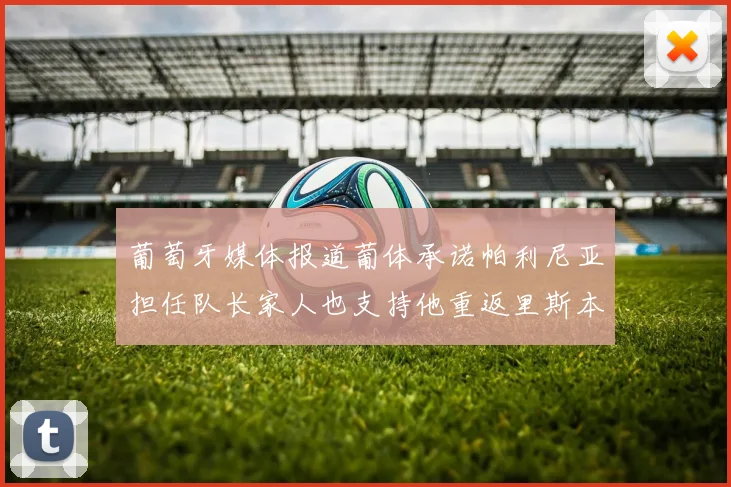 葡萄牙媒体报道葡体承诺帕利尼亚担任队长家人也支持他重返里斯本